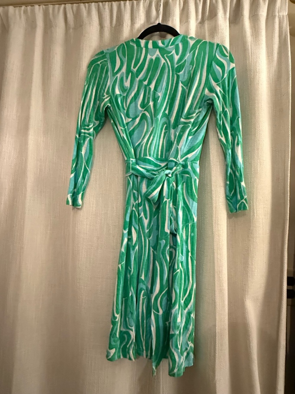 Lilly Pulitzer Meridian Wrap Dress Size XS - Picture 4 of 4